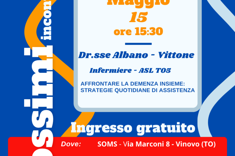 iNCONTRO 15 MAGGIO CAREGIVER