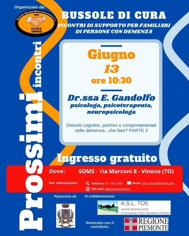 Caregiver 13 giugno