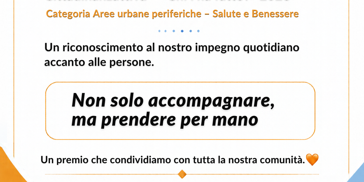 🏆 1° PREMIO PER SOMS VINOVO Cittadinanzattiva